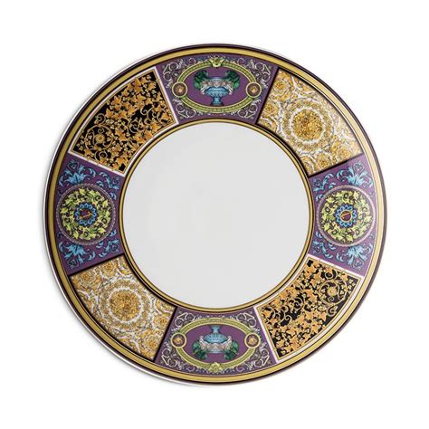 Versace Barocco Mosaic Dinner Plate .